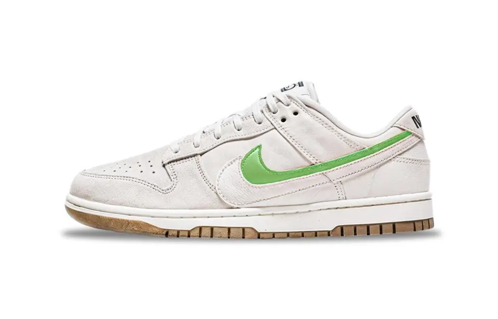 Nike Dunk Impact Resistance Low-Top Skateboard Shoes Women's White Green