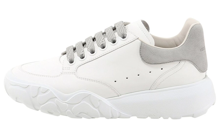 Alexander McQueen Court Trainer Low top Running Shoes Women's White