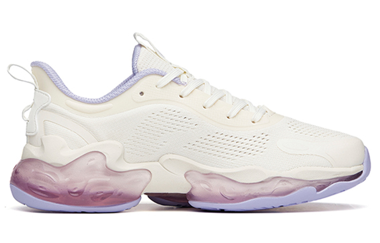ANTA Running Shoes Women's Low top Ivory White/Light Purple купить в интернет-магазине Yoocart с быстрой доставкой по России.