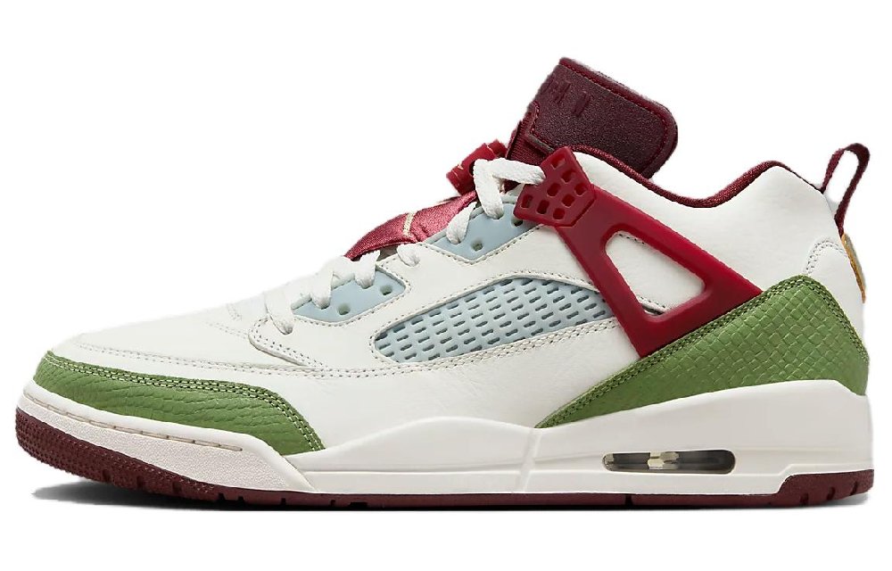 JORDAN Spizike Винтажные баскетбольные кроссовки Низкие Мужские Зеленые