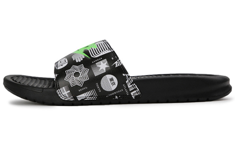 Nike Benassi Jdi Print Slide 'Run To Tokyo'