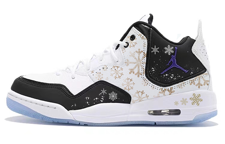 Jordan Courtside 23 Vintage Basketball Shoes Men Mid Top White/Black