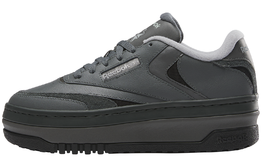 Reebok Club C Anti-Slip Wear-Resistant Low-Top Skateboard Shoes Women's Black
