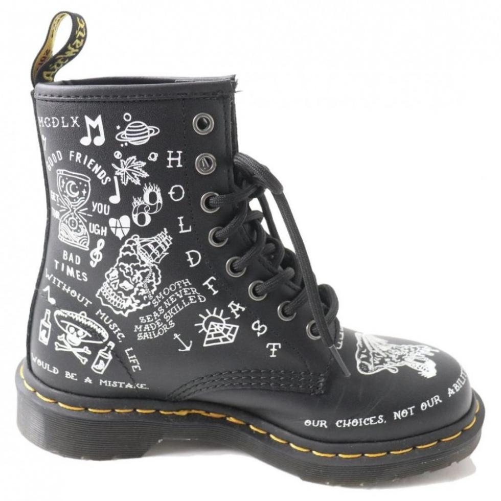 Dr. Martens 1460 Scribble Black купить в интернет-магазине Yoocart с быстрой доставкой по России.