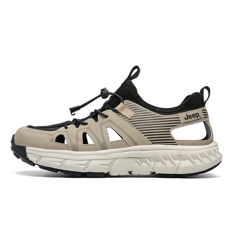 Jeep River Trekking Shoes Unisex Black