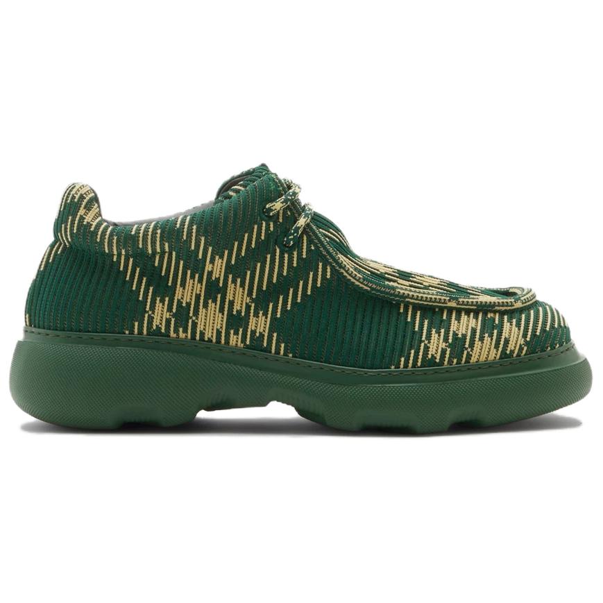 Burberry EKD Check-print Derby Shoes купить в интернет-магазине Yoocart с быстрой доставкой по России.