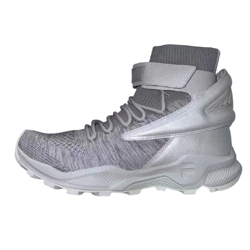 FILA FUSION Abrasion Resistant High Top Casual Shoes Women's Gray