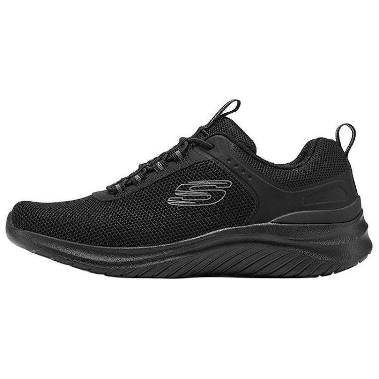 Skechers Low Top Casual Running Shoes Men's Black