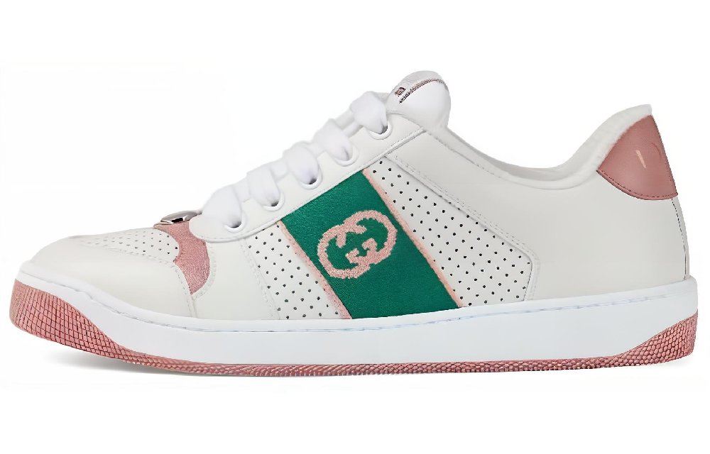 GUCCI Women's Screener 'White Light Pink Green' Women's