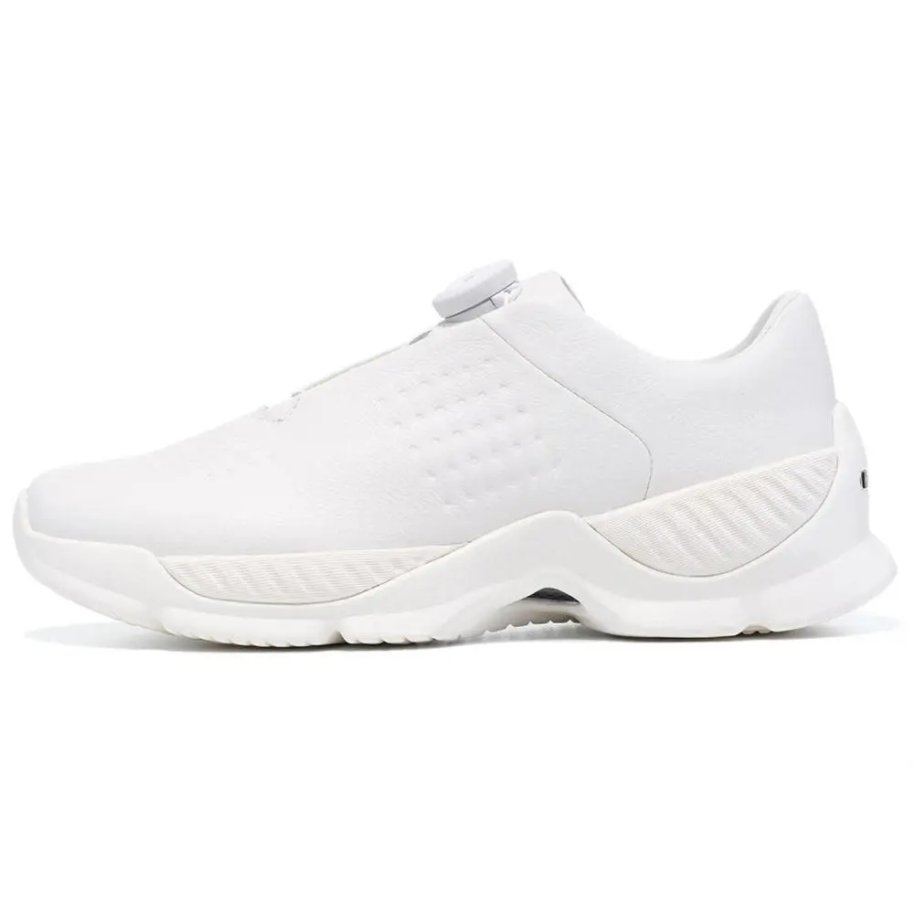 LI NING 1990 Slip Resistant Abrasion Resistant Low top Casual Shoes Women's White