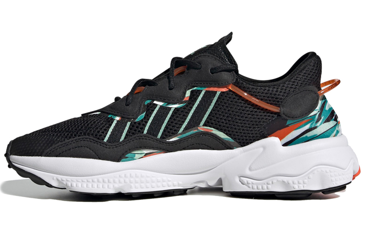 Adidas Ozweego Geometric Jungle Print Black