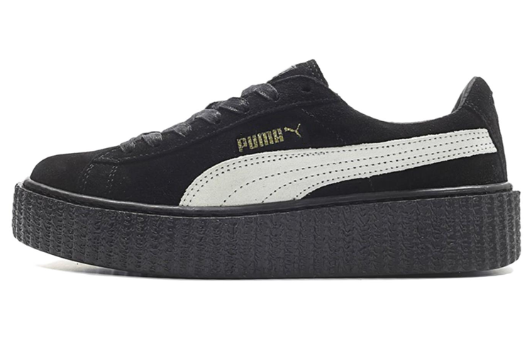 PUMA Creepers Rihanna Fenty Black White Women's