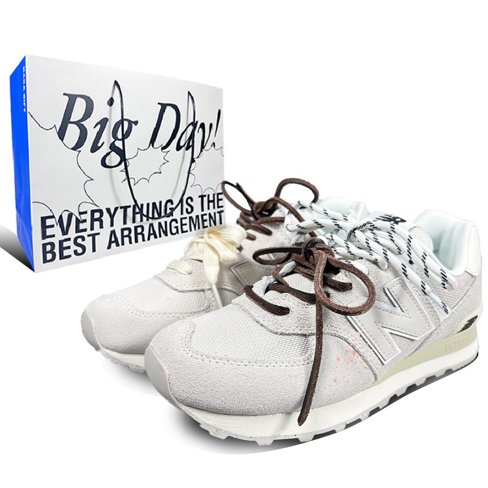 New Balance NB 574 Running Shoes Women's Low Top Brown