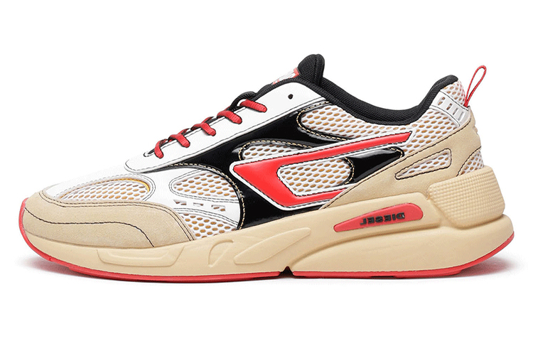 DIESEL Low Top Sports Lifestyle Casual Shoes Men's Ecru