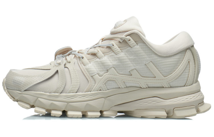 LiNing Furious Rider ACE 1.5 Cushioned Slip-Resistant Breathable Low-Top Sports Casual Shoes Men's Swan White