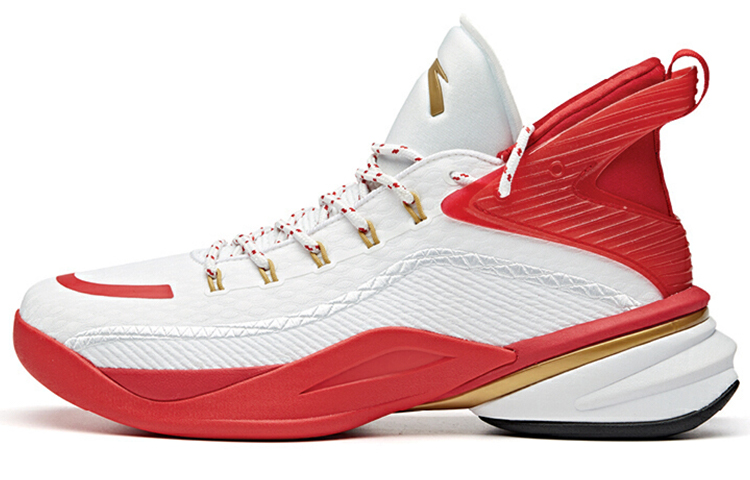 Anta UFO2.0 Shock Absorbers With Slip Resistant And Abrasion Resistant Properties Mid Top Basketball Shoes Men's