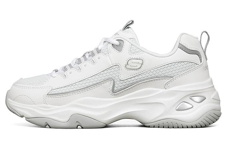 Skechers D'lites 4.0 Low Sneaker Gs White Women's