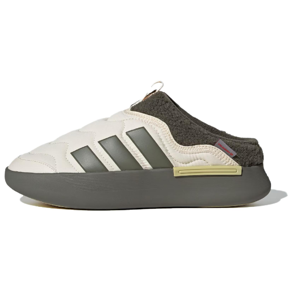 Adidas Adipuff Abrasion Resistant Low Top Casual Shoes Unisex White Green