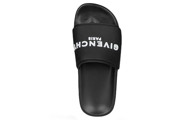 Givenchy Women's Logo Embossed Platform Sandal 'Black'