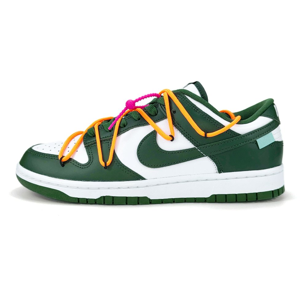Nike Dunk Black Thorn Island Cat Pink Orange Warning Anti-Slip Wear-Resistant Low-Top Skateboard Shoes Unisex Green