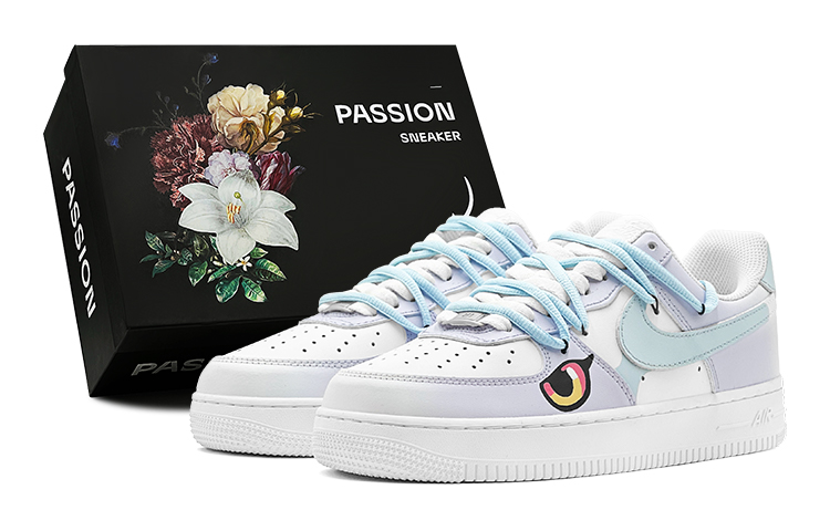 Nike Air Force 1 Skateboard Shoes Men Low-Top Blue