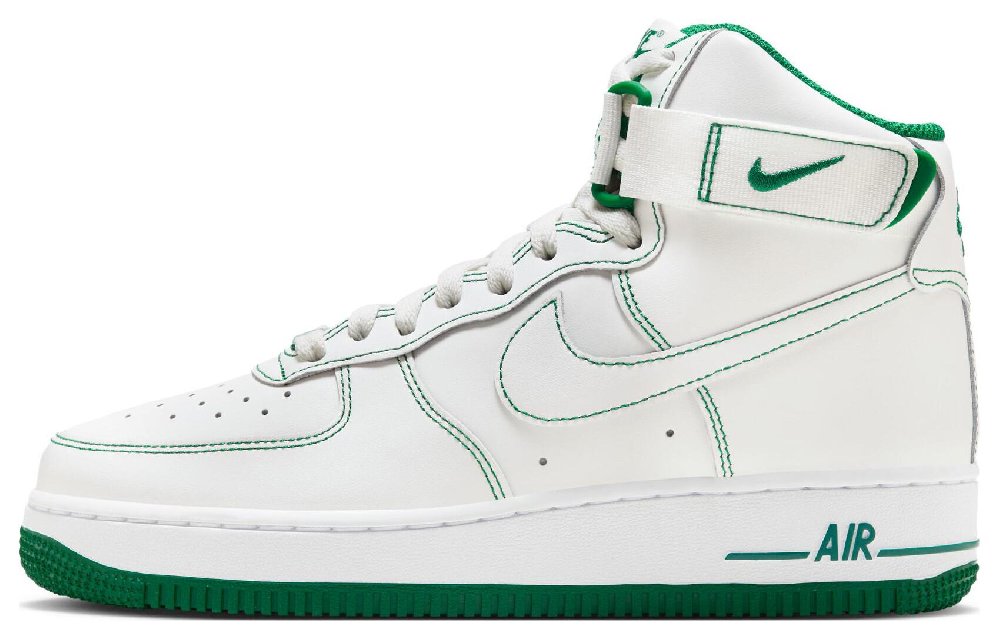 Nike Air Force 1 High White Green Women's