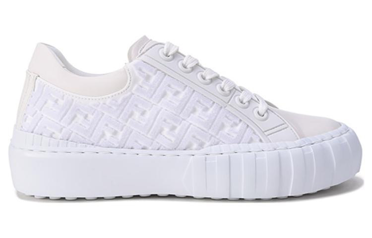 FENDI Low top Skateboard Shoes Women's White купить в интернет-магазине Yoocart с быстрой доставкой по России.