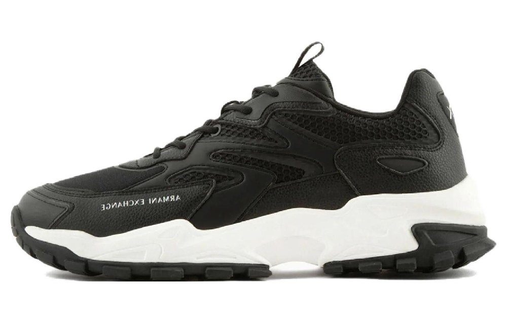 ARMANI EXCHANGEAE Low Top Casual Shoes Men's Black