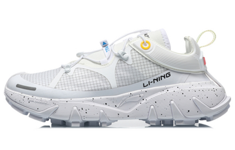 LiNing Wu Xing 1 Paris Fashion Week Runway, Wu Xing Cushioning Slip Resistant Low Top Basketball Shoes Men's White
