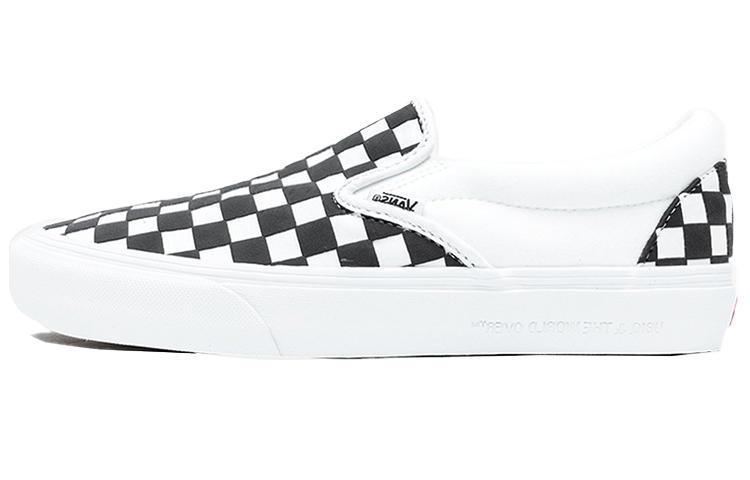 Vans Ubiq X Vans Slip On Vlt Lx Plaid Black/White