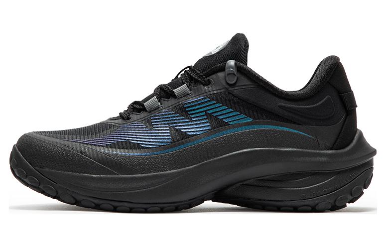 361° Cushioning Anti-Slip And Wear-Resistant Low-Top Running Shoes Women's Black Blue