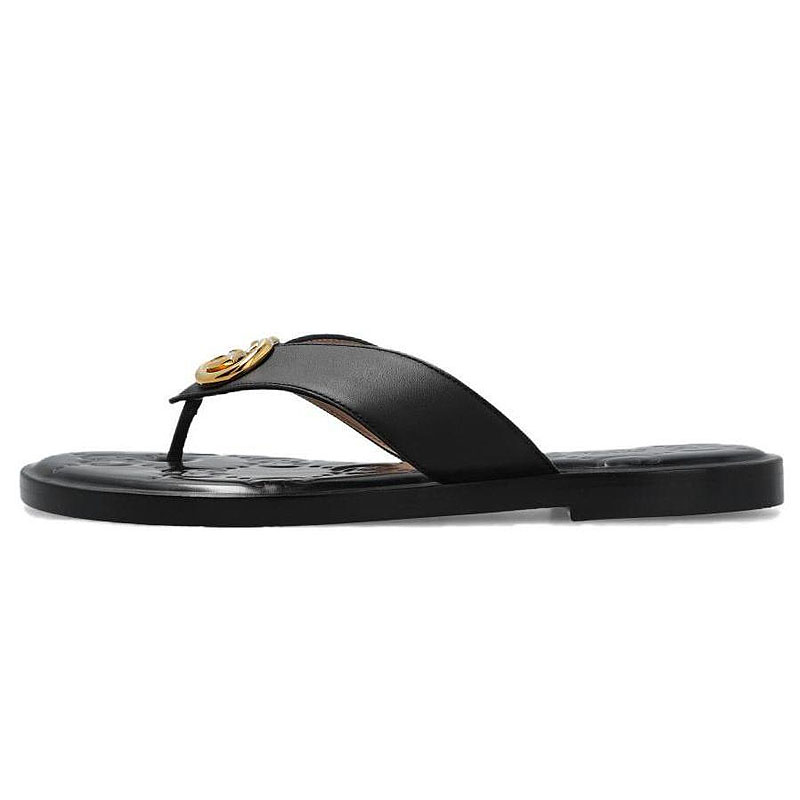 GUCCI Interlocking G Thong-strap Slides