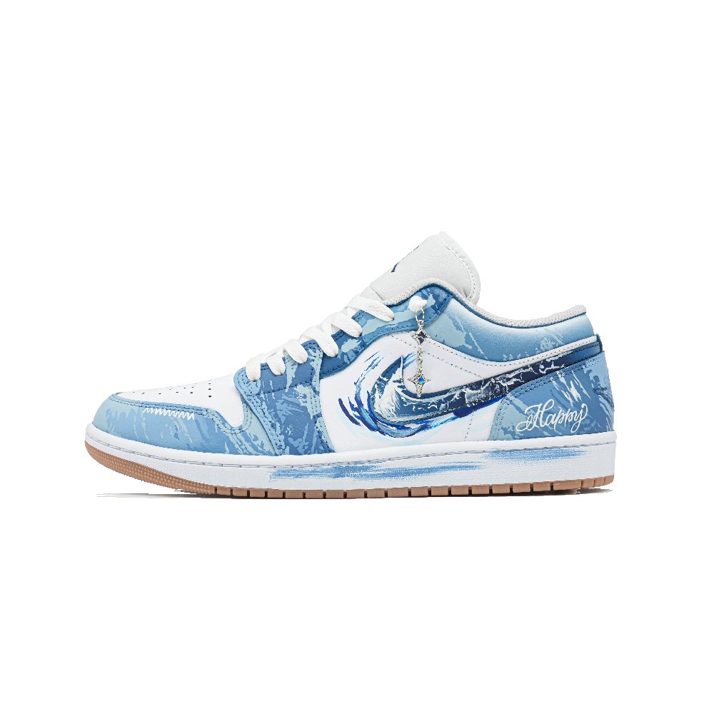 Jordan Air Jordan 1 Vintage Basketball Shoes Men's Low top White
