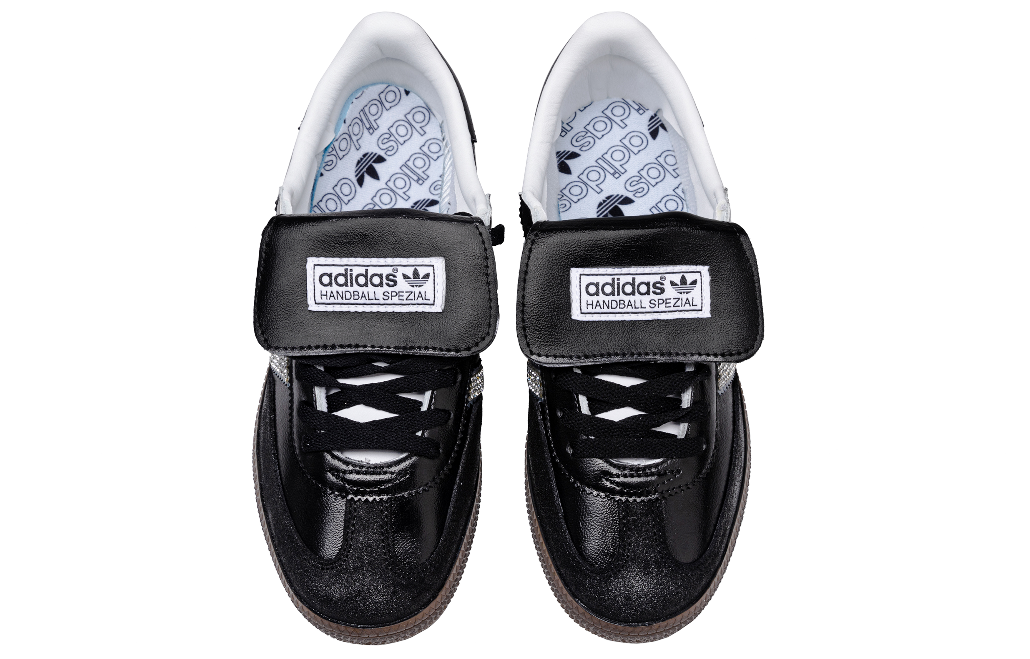 Adidas Originals HANDBALL SPEZIAL Black Diamond Low Top Skateboard Shoes Men's Black Silver купить в интернет-магазине Yoocart с быстрой доставкой по России.