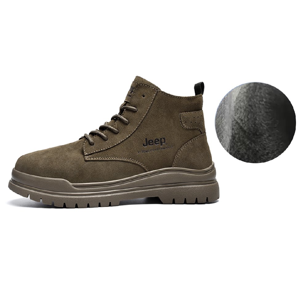 Jeep Short Martin Boot Men's Army Green