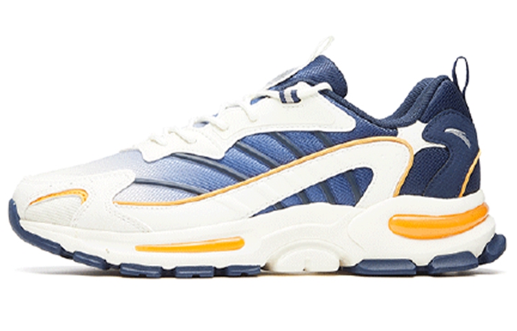 Anta Millennium Glacier Cushioning Abrasion Resistant Breathable Low Top Running Shoes Men's Blue Orange