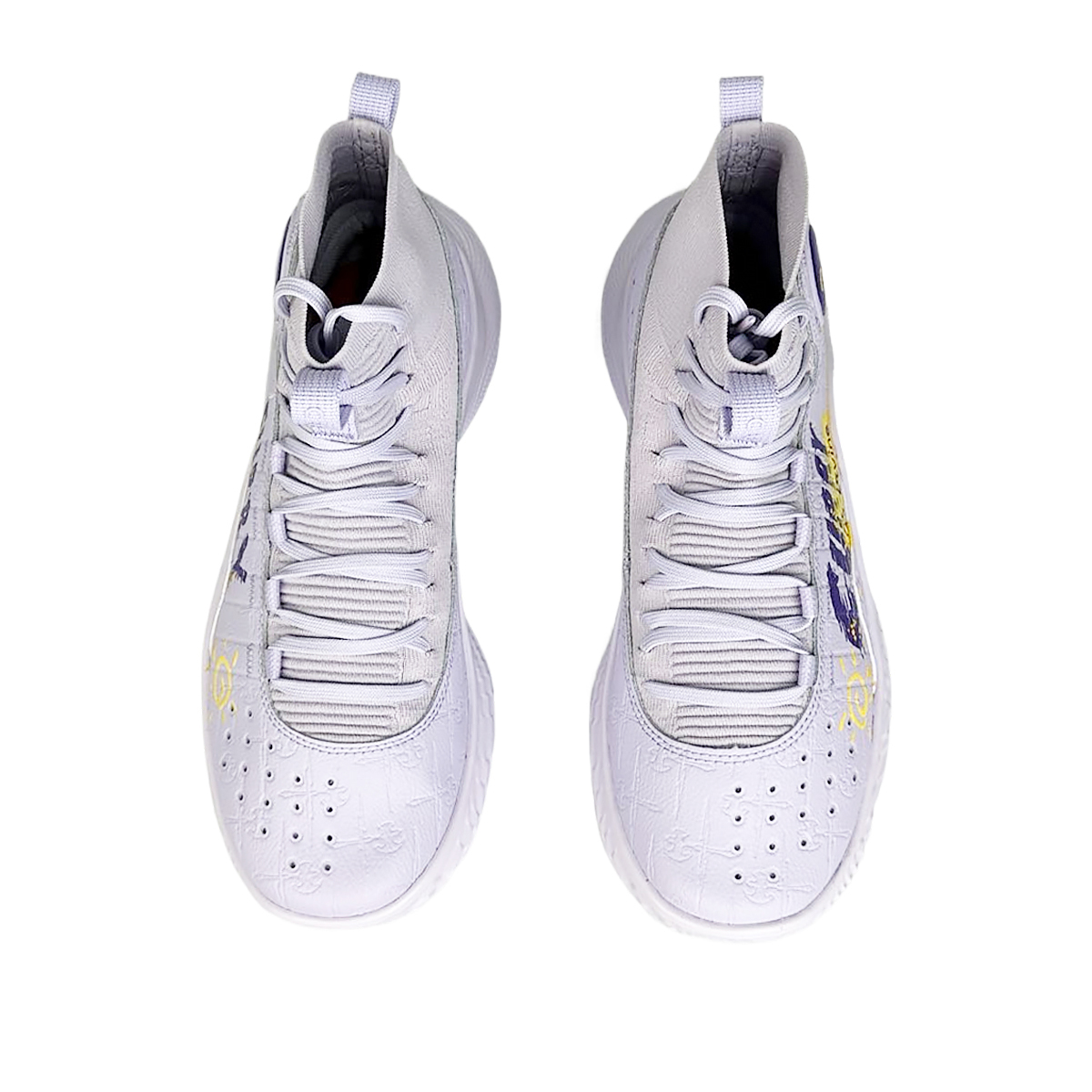 Under Armour Curry 4 Anti-Slip Wear-Resistant High-Top Basketball Shoes Unisex Light Purple купить в интернет-магазине Yoocart с быстрой доставкой по России.