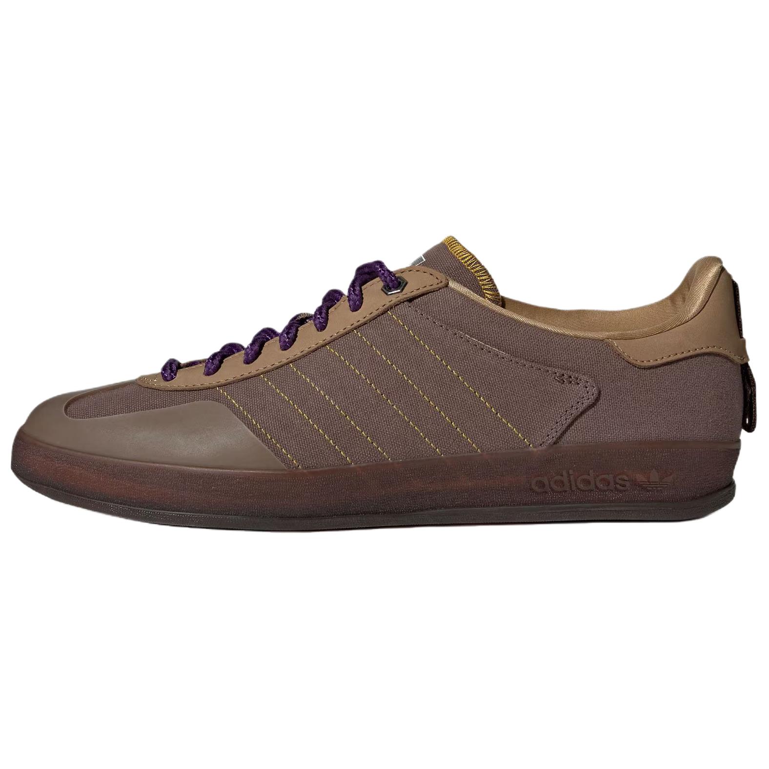 Adidas Originals GAZELLE INDOOR Abrasion Resistant Low Top Skateboard Shoes Unisex Brown