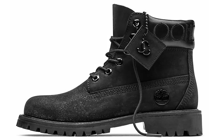 Timberland X Jimmy Choo 6 Inch Premium Boot 'Black Glitter' Women's