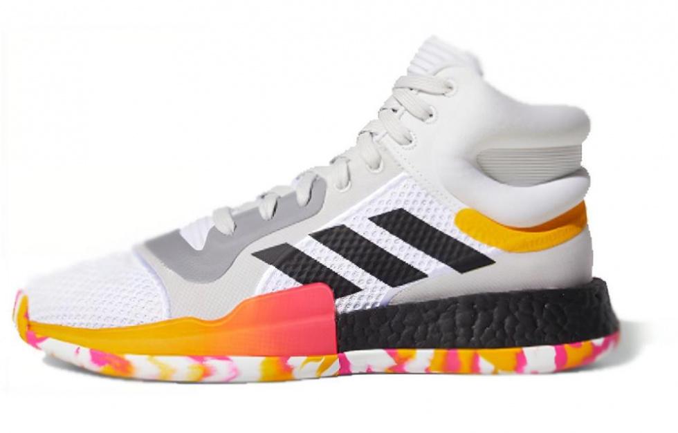 Adidas Marquee Boost White Black Active Gold