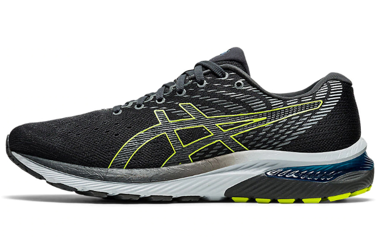 ASICS Gel Cumulus 22 2E 'Black Yellow'