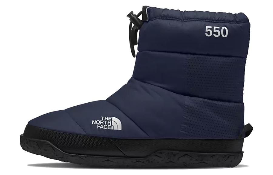 THE NORTH FACE Nuptse Après Thermal Waterproof Short Outdoor Boots Men's Blue