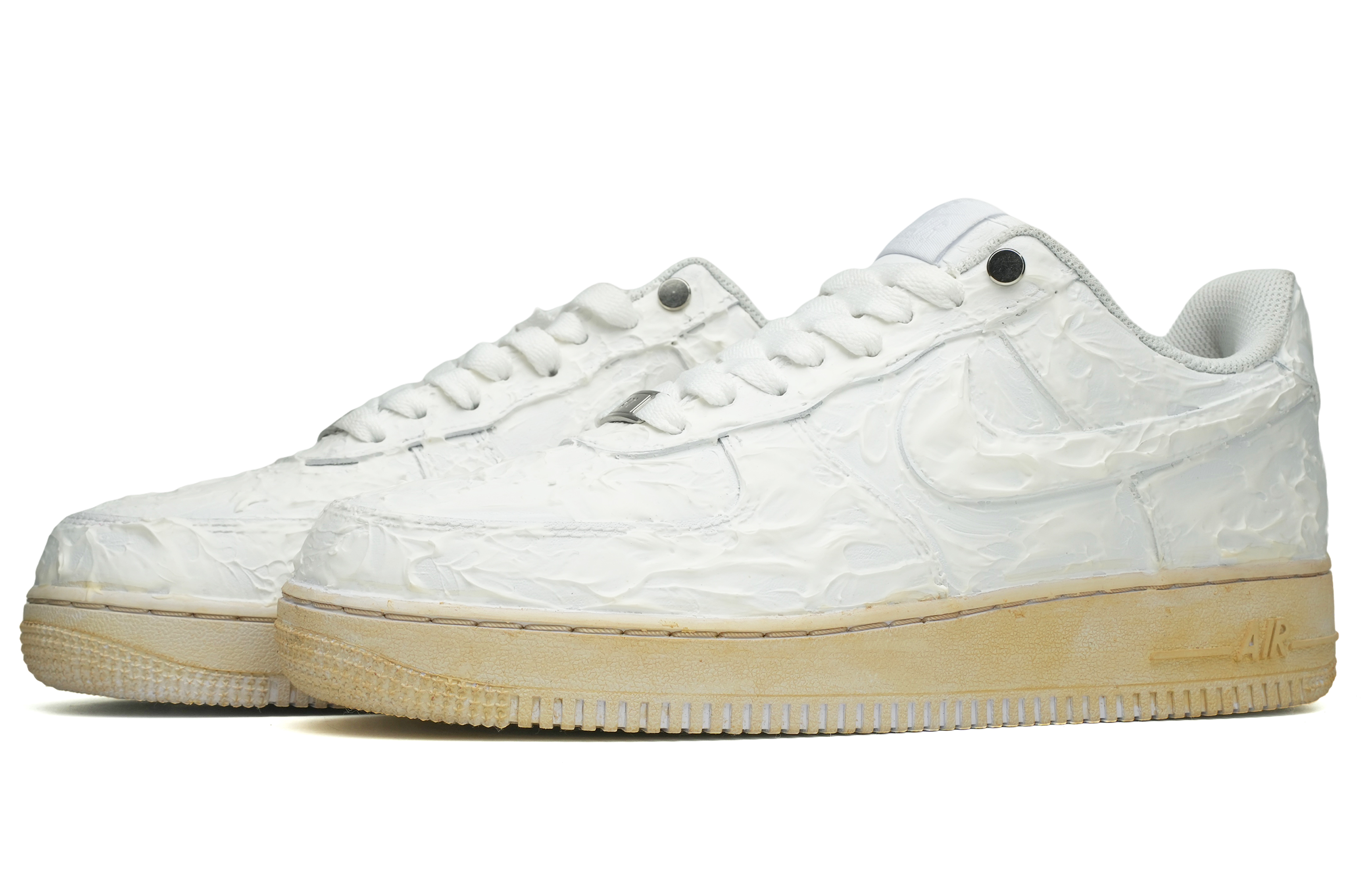 Nike Air Force 1 Anti-Slip Wear-Resistant Low-Top Skateboard Shoes Men's White купить в интернет-магазине Yoocart с быстрой доставкой по России.