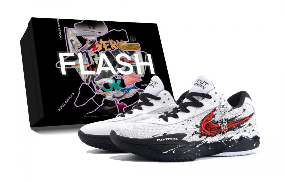 Nike Air Zoom G.T. Cut Academy Basketball Shoes Unisex Low top Black White Red