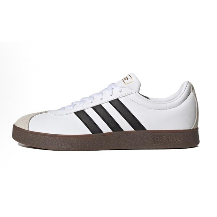 Adidas Neo VL COURT 2.0 Ballet Girlish Abrasion Resistant Low top Skateboard Shoes Unisex Silver купить в интернет-магазине Yoocart с быстрой доставкой по России.