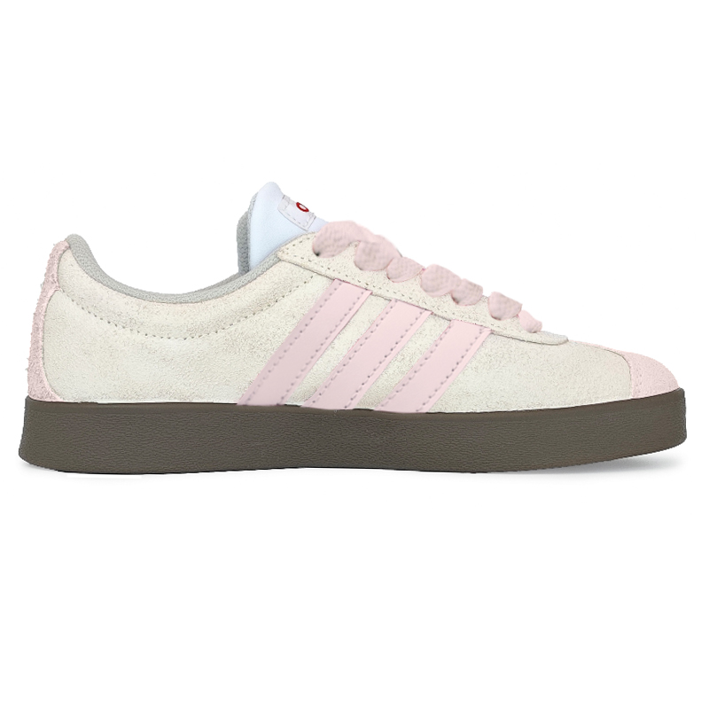 Adidas Neo VL Court 2.0 Abrasion-Resistant Slip-Resistant Low-Top Skateboard Shoes Women's Gray Pink купить в интернет-магазине Yoocart с быстрой доставкой по России.