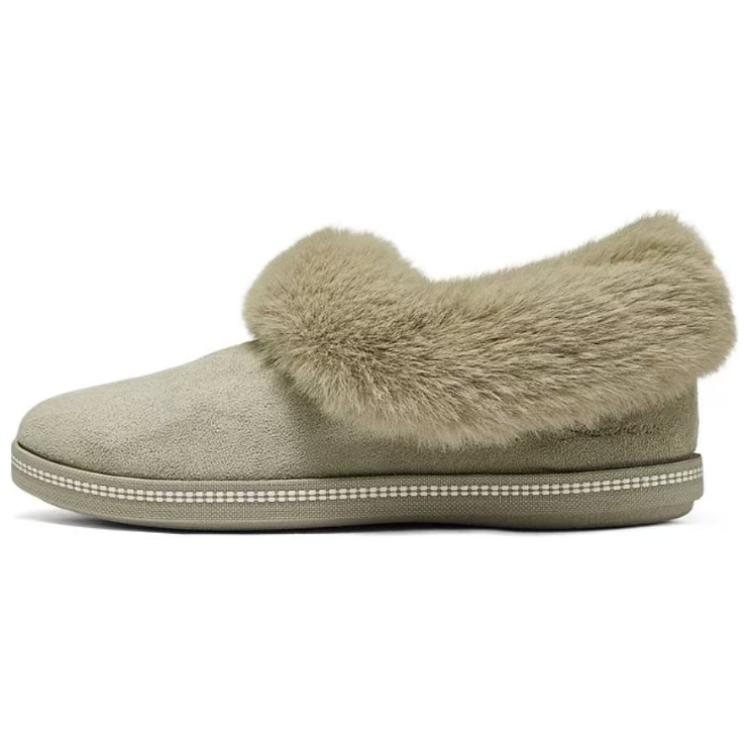 Skechers Modern Comfort Warm And Wear-Resistant Ankle-Length Snow Boots Women's Taupe