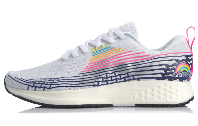 LiNing Red Hare 4 Low top Running Shoes Women's White Multicolor