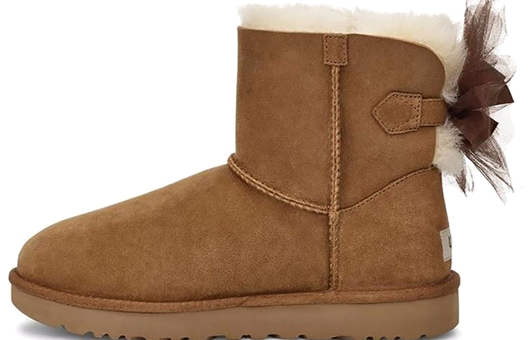 UGG Mini Bailey Tulle Bow 'Brown' Women's