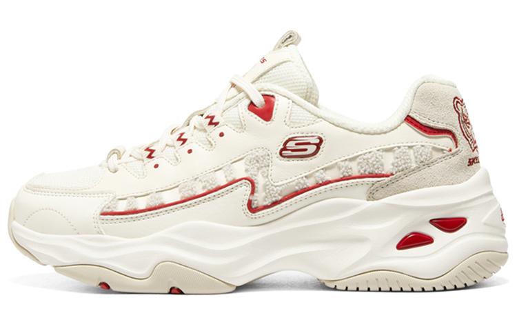 Skechers D'Lites 'White Red' Women's